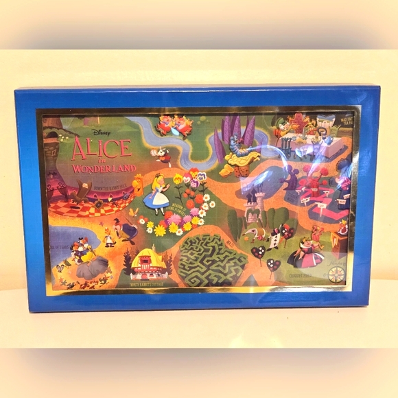 D23 Expo 2024 Exclusive WDI Alice in Wonderland Map Box Set—Limited Edition 400